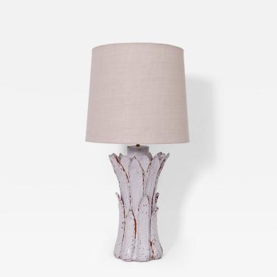  Sintra 43cm white terracotta lamp Barracuda edition 