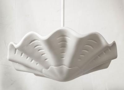  Sirmos A White Vintage Sirmos Chandelier