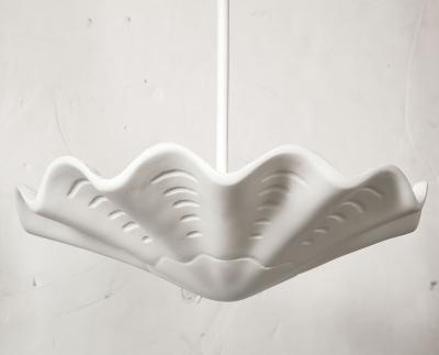  Sirmos A White Vintage Sirmos Chandelier