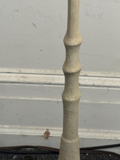  Sirmos NEOCLASSICAL RESIN RAMS HEAD FLOOR LAMP IN THE MANNER OF T H ROBSJOHN GIBBINGS