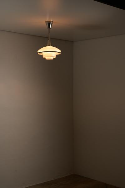  Sistrah Art Deco P5 Megaphos Pendant by Otto M ller 1930s