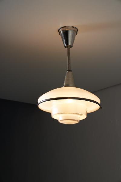  Sistrah Art Deco P5 Megaphos Pendant by Otto M ller 1930s