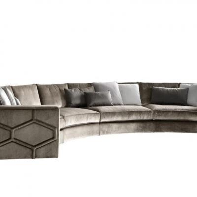  Siwa Soft Style Home Diamond Club Sofa and Sectional