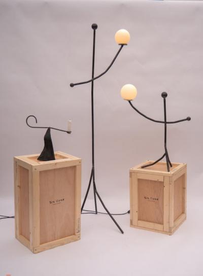  Six Dots Design Balancing Act floor lamp
