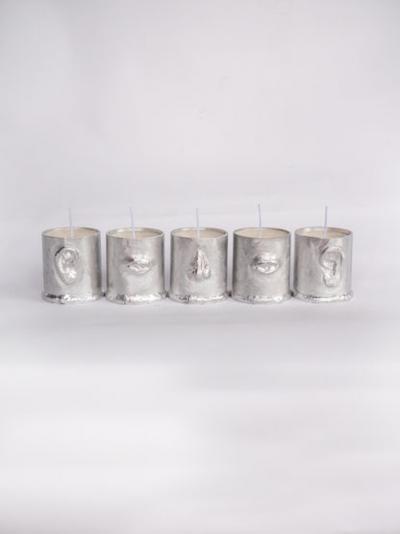  Six Dots Design Face candles