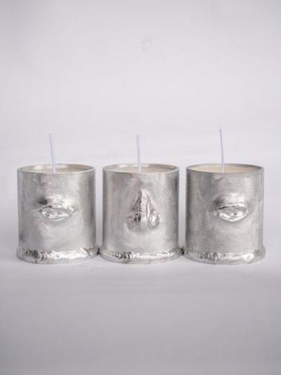  Six Dots Design Face candles