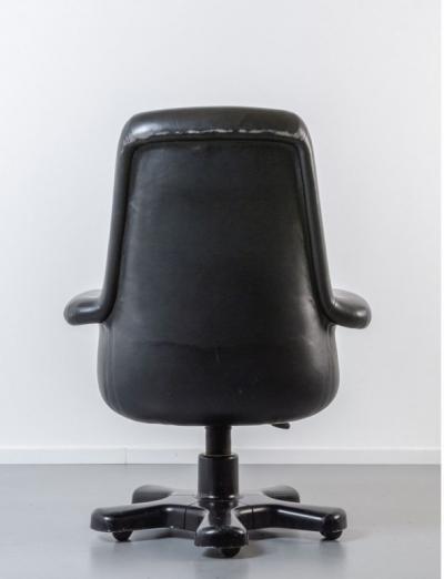  Skipper A Rare Executive 80 armchair by A Mangiarotti