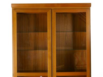  Skovby M belfabrik Danish Mid Century Modern Teak Display Cabinet Bookshelf by Skovby
