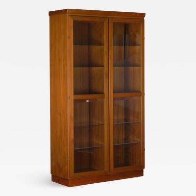  Skovby M belfabrik Danish Mid Century Modern Teak Display Cabinet Bookshelf by Skovby
