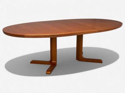  Skovby M belfabrik Skovby M belfabrik Danish Modern Teak Expandable Dining Table Denmark 1960s