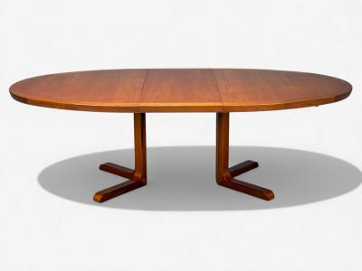  Skovby M belfabrik Skovby M belfabrik Danish Modern Teak Expandable Dining Table Denmark 1960s