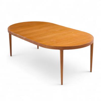  Skovmand Andersen Skovmand Andersen for Moreddi Danish Teak Expanding Dining Table with 2 Leaves