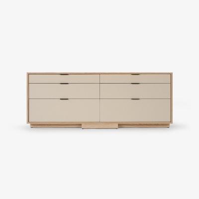  Skram Lineground Six Drawer Horizontal Bureau