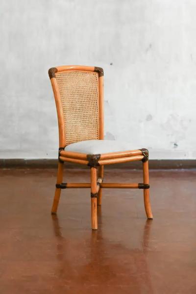  Smania Set Of 10 Rattan Chairs Studio Smania