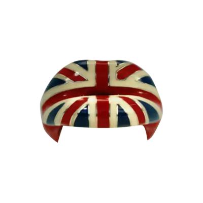  Solange Azagury Partridge Solange Azagury Partridge Hot Lips Enamel Union Jack Ring