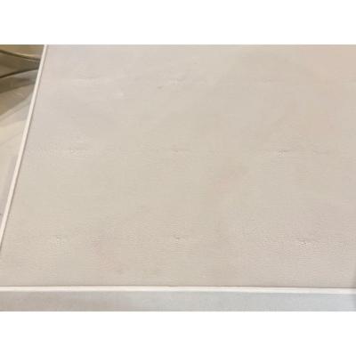  Somerset Bay Modern Somerset Bay White Shagreen Stingray Table