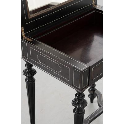  Sormani Fils French 19th Century Flip Top Vanity