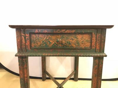  South Hampton Furniture Chinoiserie Decorated End Table by South Hampton Furniture
