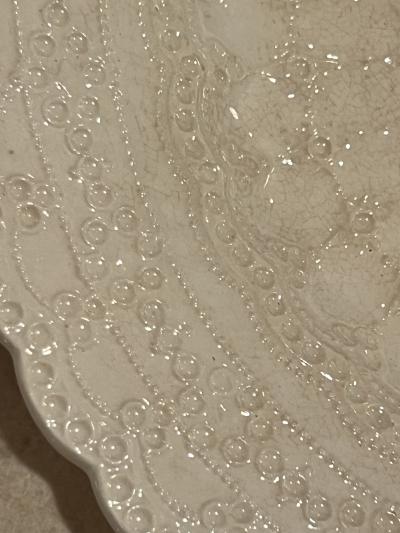  Spode ART DECO PLATE WITH BEAUTIFUL FLOWERS IN JARDINIERE CENTER BY SPODE