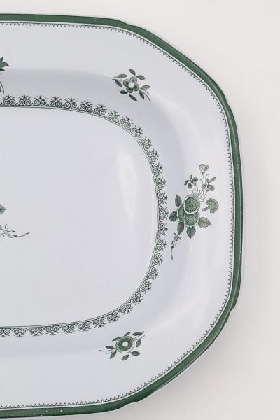  Spode Spode Gloucester Pattern Platter in Green circa 1920