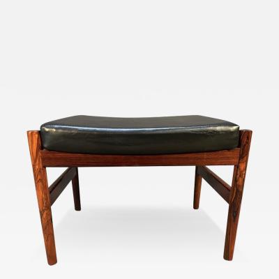  Spottrup VINTAGE DANISH MID CENTURY MODERN ROSEWOOD OTTOMAN BY SPOTTRUP