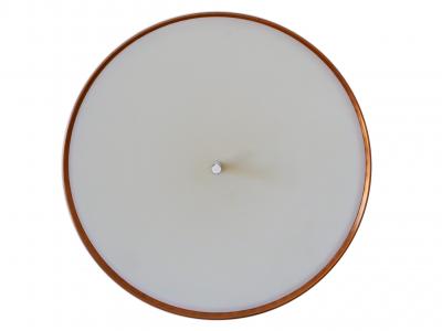  Staff Leuchten Elegant Mid Century Modern Copper Pendant Lamp by Staff Schwarz Germany 1960s