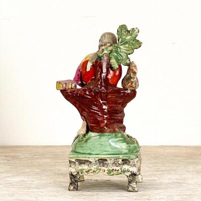  Staffordshire Circa 19th Century St Peter Staffordshire Figure England