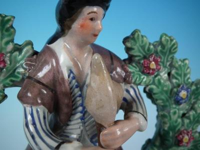 Staffordshire Staffordshire Pearlware Bocage Piper Figure
