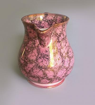  Staffordshire Staffordshire Pink Lustre Jug