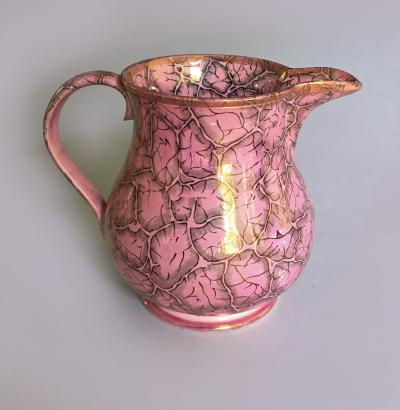  Staffordshire Staffordshire Pink Lustre Jug
