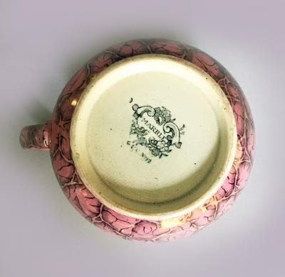  Staffordshire Staffordshire Pink Lustre Jug