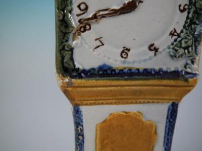  Staffordshire Staffordshire Prattware Long Case Clock Model