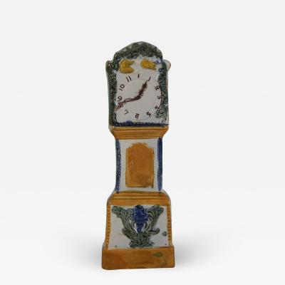  Staffordshire Staffordshire Prattware Long Case Clock Model