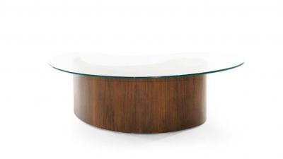  Stamford Modern Apostrophe Coffee Table in Special Walnut