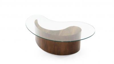  Stamford Modern Apostrophe Coffee Table in Special Walnut