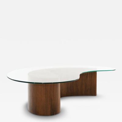  Stamford Modern Apostrophe Coffee Table in Special Walnut