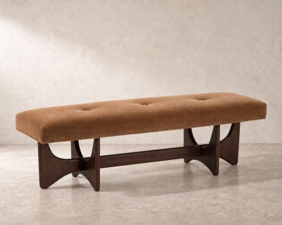  Stamford Modern Artisanal Bench Series 60 in Espresso Walnut by Stamford Modern