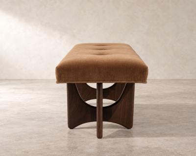  Stamford Modern Artisanal Bench Series 60 in Espresso Walnut by Stamford Modern