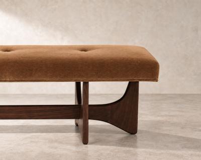  Stamford Modern Artisanal Bench Series 60 in Espresso Walnut by Stamford Modern