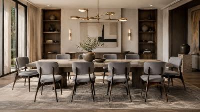  Stamford Modern ICO Dining Chair in Natural Walnut by Stamford Modern