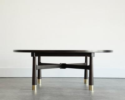  Stamford Modern Medallion Coffee Table in Espresso Walnut by Stamford Modern