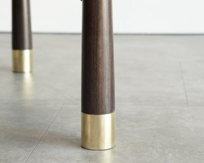  Stamford Modern Medallion Coffee Table in Espresso Walnut by Stamford Modern