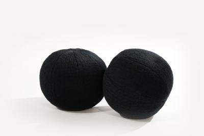 Stamford Modern Orb Accent Pillow in Deep Loden Alpaca by Holly Hunt