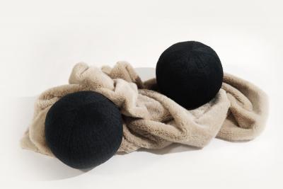  Stamford Modern Orb Accent Pillow in Deep Loden Alpaca by Holly Hunt