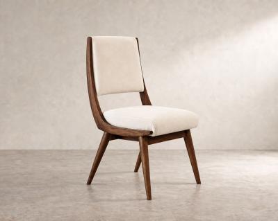  Stamford Modern Parisiano Dining Chair in Dark Walnut by Stamford Modern