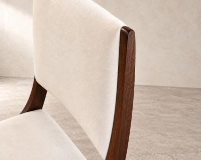  Stamford Modern Parisiano Dining Chair in Dark Walnut by Stamford Modern