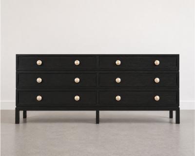  Stamford Modern Stacked Dresser in Blackout Oak by Stamford Modern