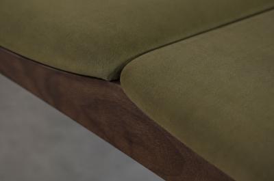  Stamford Modern Wave III Bench in Espresso Walnut by Stamford Modern
