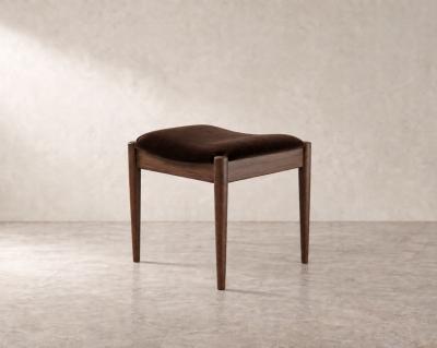  Stamford Modern Wave Stool in Espresso Walnut by Stamford Modern