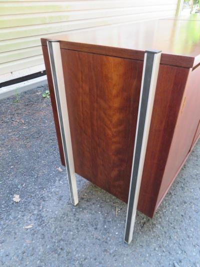  Stanley Furniture Wonderful 3 Bay Freestanding Walnut Wall Unit Stanley Mid Century Modern